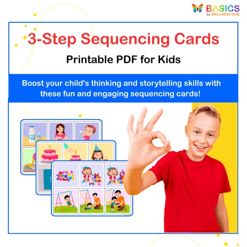 3-Step Sequencing Cards: Printable PDF for Early Learning