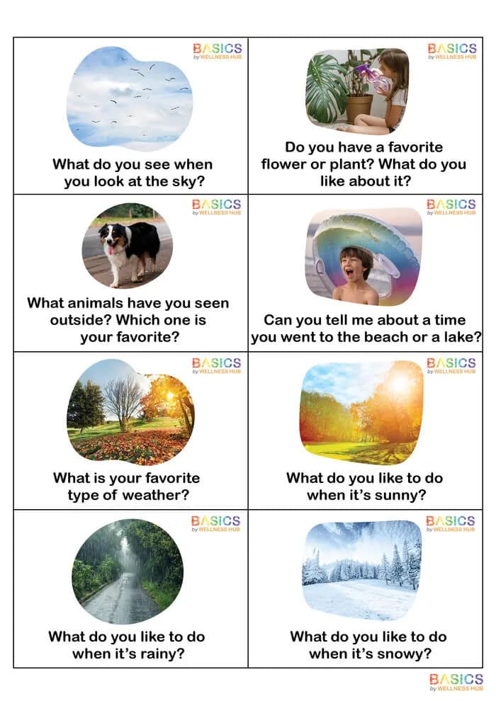 Conversation Cards - Nature and Outdoors: Questions for Outdoor Exploration-PDF1