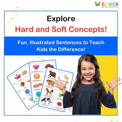 Free Learning Sentences with Hard and Soft: Illustrated PDF for Kids