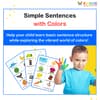 Simple Sentences on Colors: Fun Learning PDF for Kids