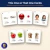 This One or That One Cards — 100 Printable Describing Words and Opposites Flashcards (Adjectives) thumbnail 1