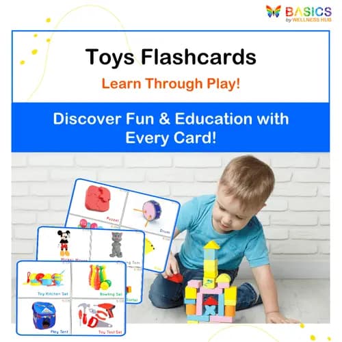 Toys Flashcards for Kids: Free Printable PDF