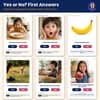 Yes or No? First Answers — 50 Printable Yes/No Question Cards for Kids with Answer Paddles thumbnail 1