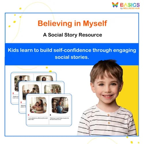 Believing in Myself – Social Story with Activities for Kids - Free