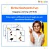 Birds Flashcards for Kids – Free Printable PDF