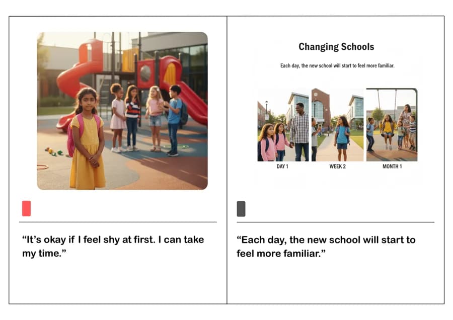 Changing Schools – Social Story with Activities for Kids-PDF1
