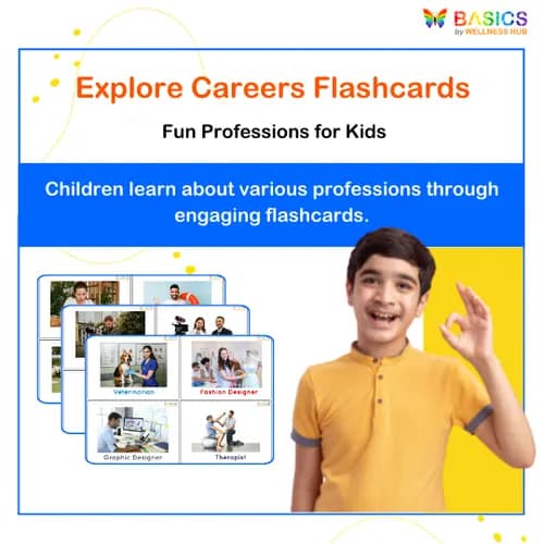 Professions Flashcards for Kids – Explore Careers Printable PDF