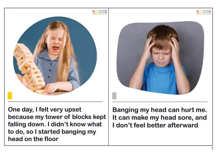 Head Banging – Social Story for Safe Alternatives & Self-Regulation-PDF1