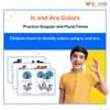 IS / ARE – With Colors: Printable PDF for Learning Singular and Plural