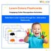 Learn Colors with Flashcards – Free Printable PDF for Kids