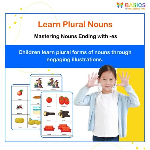 PLURALS – “ES” – Learn Plural Nouns Through Pictures