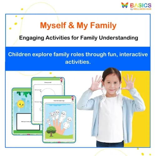 Myself & My Family – Interactive Worksheets for Kids