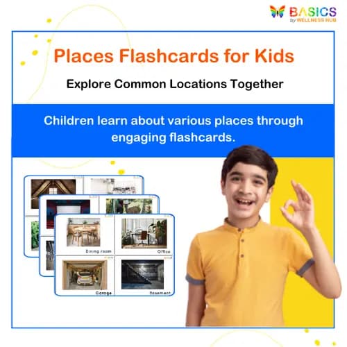 Places Flashcards for Kids – Explore and Learn Printable PDF