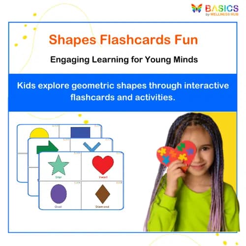 Shapes Flashcards for Kids – Free Printable PDF