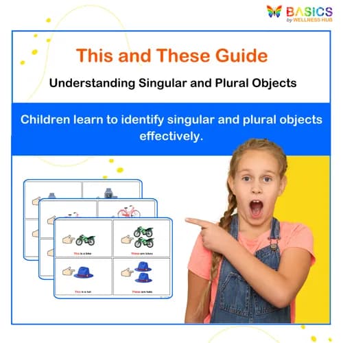 THIS & THESE: Identify Singular and Plural Objects – Printable PDF - Free