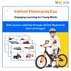 Vehicles Flashcards for Kids – Printable PDF