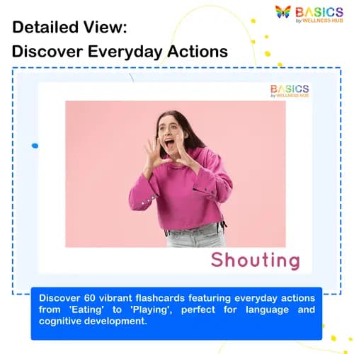 Action Flashcards for Kids: Learn Everyday Activities