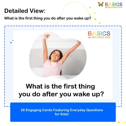 Daily Routines: Conversation Cards for Kids Explore Everyday Activities with Fun Questions