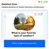 Conversation Cards - Nature and Outdoors: Questions for Outdoor Exploration