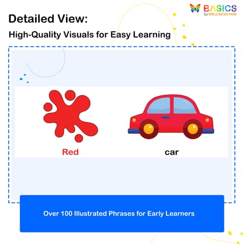 Phrases with Colors Flashcards: Learn Phrases Using Colors and Objects