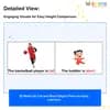 Tall and Short Flashcards: Teach Height Comparison with Everyday Objects