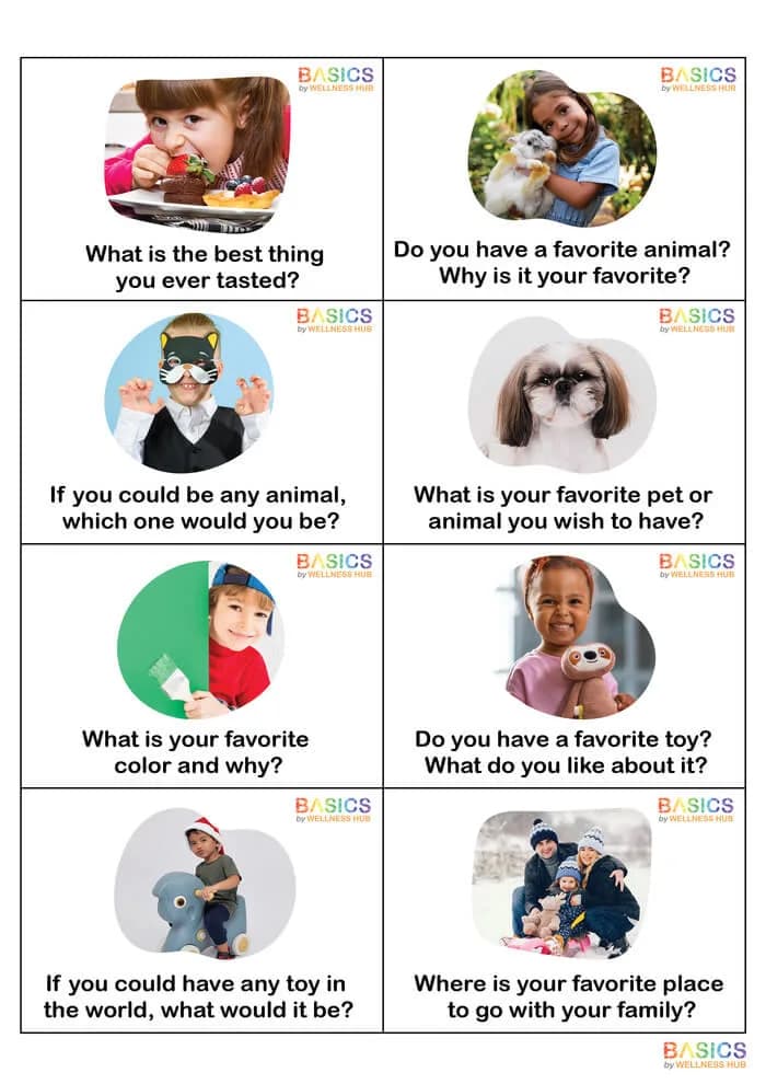 Favorite Things: Conversation Cards for Kids Explore Interests and Favorites!-PDF2