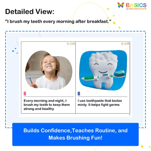 Keeping My Teeth Healthy: A Social Story for Kids preview 2