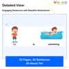 Sentences with Pronouns and Actions: He PDF for Early Learners