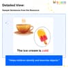 Free Learning Sentences with Hot and Cold: Illustrated PDF for Kids