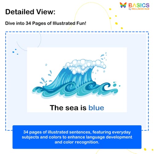 Simple Sentences on Colors: Fun Learning PDF for Kids