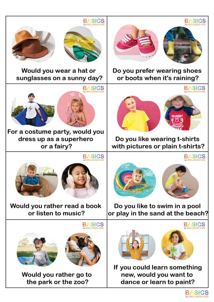 Conversation Cards - Simple Choices: Easy and Fun Decisions for Kids Encourage Thoughtful Choices with Fun and Relatable Scenarios-PDF2