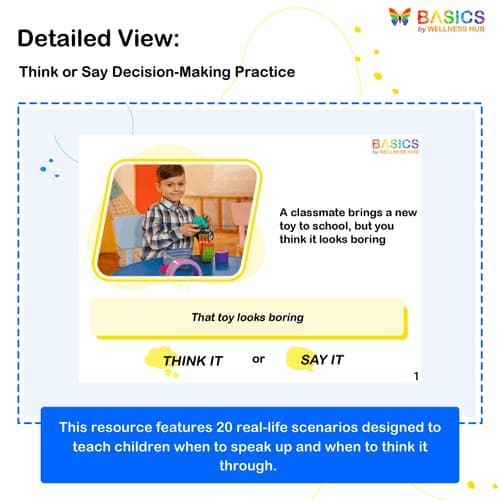 Think It or Say It: Social Etiquette for Kids preview 2