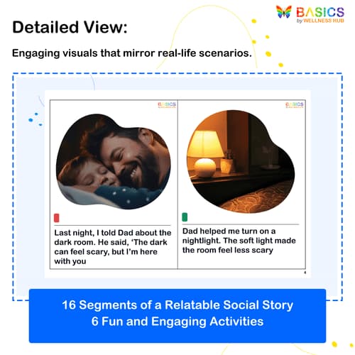 When I’m Scared: Social Story and Activities for Kids preview 2
