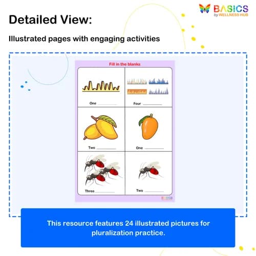 OES – Fill in the Blanks: Singular or Plural Practice for Kids preview 2