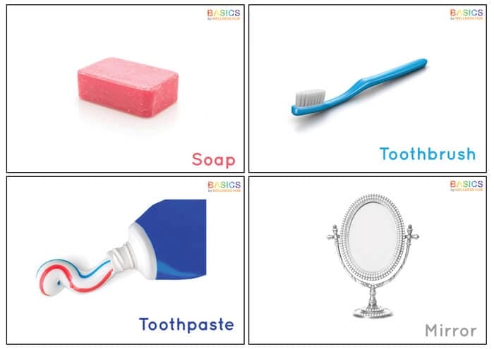 Household Items Flashcards for Kids – Printable PDF-PDF2