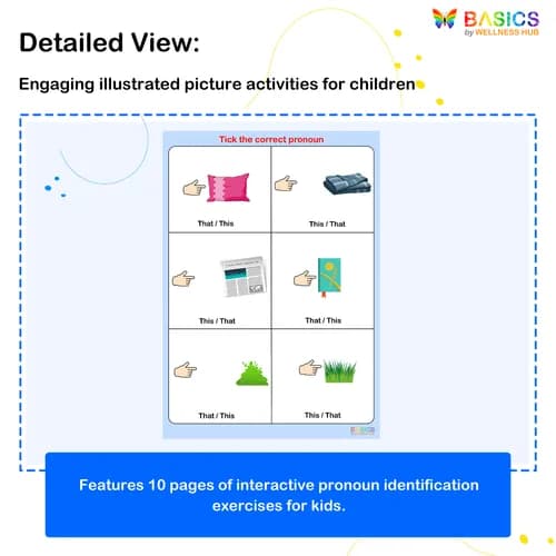 This & That – Tick the Correct Pronoun Activity for Kids