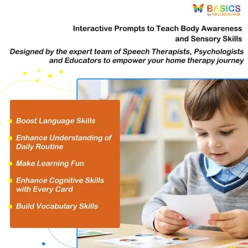 Conversation Cards - Body Parts and Senses: Engage Kids in Learning About Their Bodies