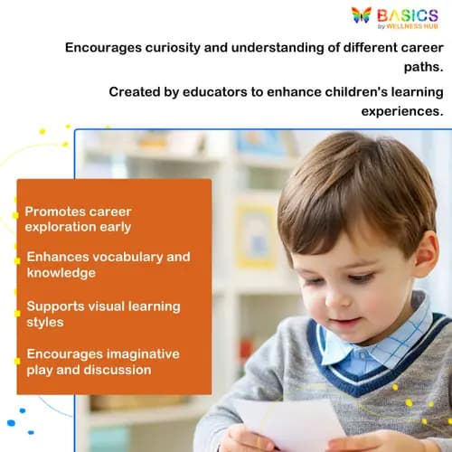 Professions Flashcards for Kids – Explore Careers Printable PDF