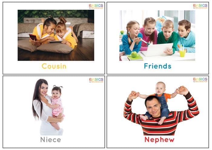 Family Members Flashcards for Kids – Free Printable PDF-PDF1