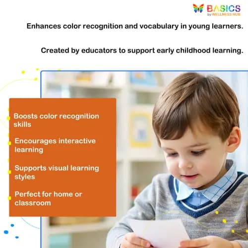 Learn Colors with Flashcards – Free Printable PDF for Kids