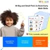Big and Small Flashcards: Pre-Math Concepts for Kids