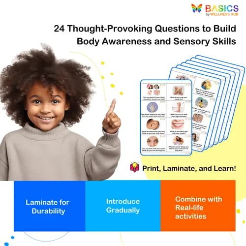 Conversation Cards - Body Parts and Senses: Engage Kids in Learning About Their Bodies preview 4