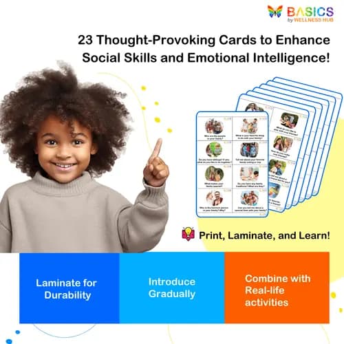 Family and Friends: Conversation Cards for Kids Explore Bonds, Traditions, and Fun!