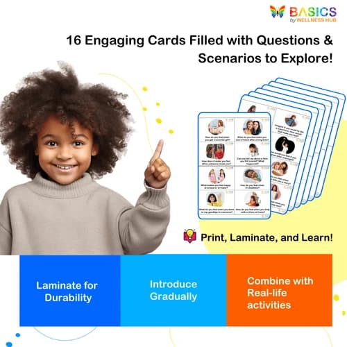 Feelings in Situations: Conversation Cards for Kids preview 4