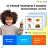 Indian Cuisine Flashcards for Kids: Free Printable PDF