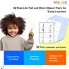 Tall and Short Flashcards: Teach Height Comparison with Everyday Objects