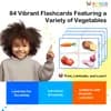 Vegetables Flashcards for Kids: Free Printable PDF