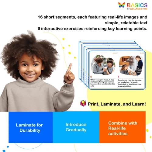 Head Banging – Social Story for Safe Alternatives & Self-Regulation
