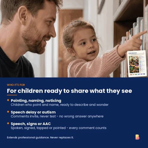 Picture Talk: Everyday Places — 10 Printable Busy Scene Posters with 80 Talking Points for Speech Therapy – page 4 preview