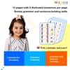 Sentences with Girl, Object, and Action Verb: Illustrated PDF for Kids